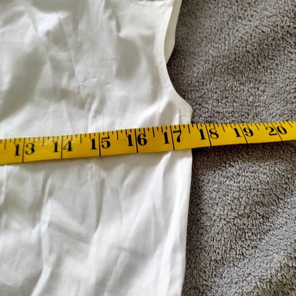 NWT Chico's Poplin Circle Trim Maxi Shirtdress Sz S - Picture 11 of 13